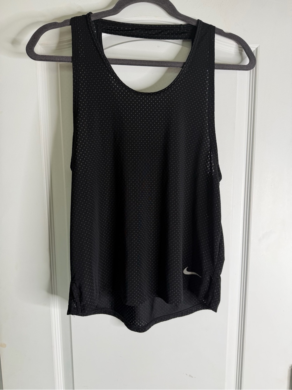 Nike Black Women's Mesh Performance Tank Size M